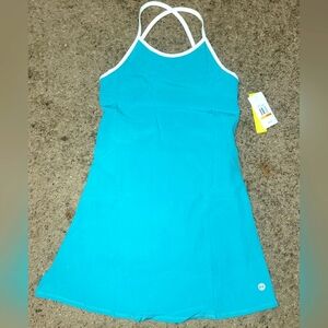 Nautica Turquoise Mini Dress with White Trim